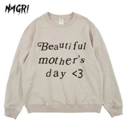 Beautiful Mother's Day長袖スウェット[NAGRI]