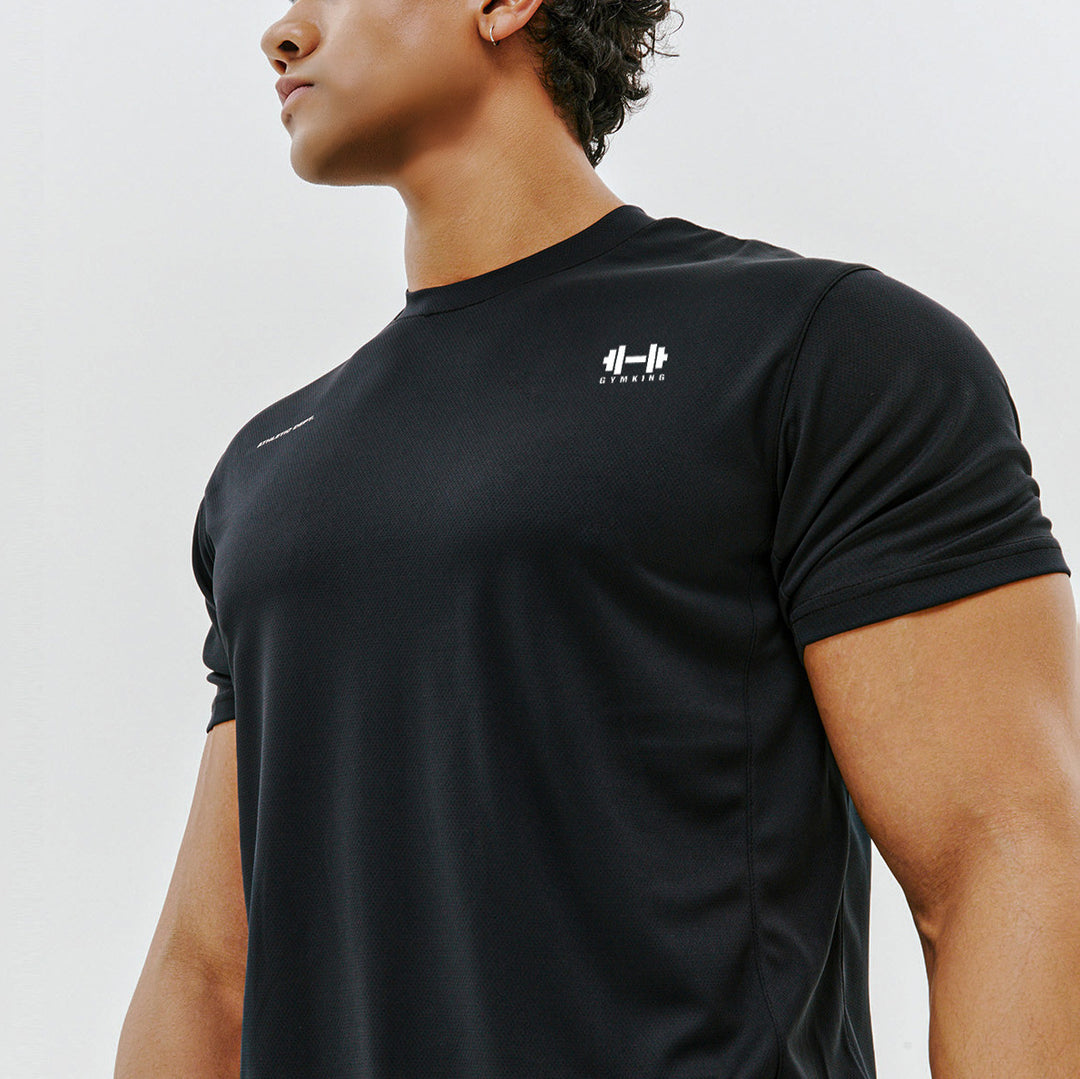 【Gym King】Fundamental ジャージー半袖Tシャツ 関税送料込 Gym King(ジムキング) Tシャツ・カットソー(メンズ) - 海外通販