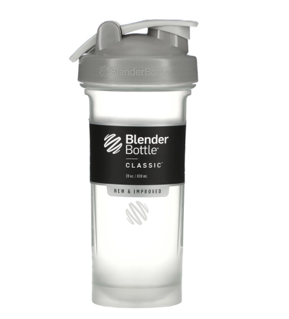 Blender Bottle, Classic（クラシック）グレー 28oz(828ml)
