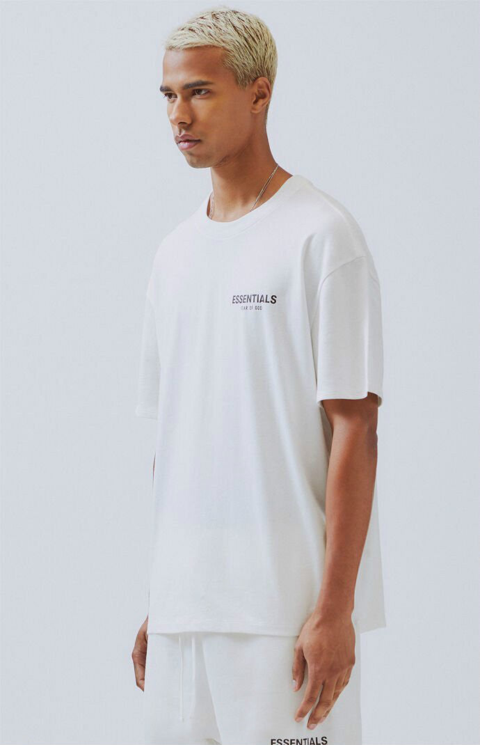 [ESSENTIALS]<br>NFバックプリント<br>TシャツWHITE