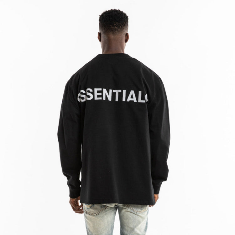 ESSENTIALS スウェット 黒 XS ESSENTIALS エッセンシャルズ FOG フェアオブゴット|海外